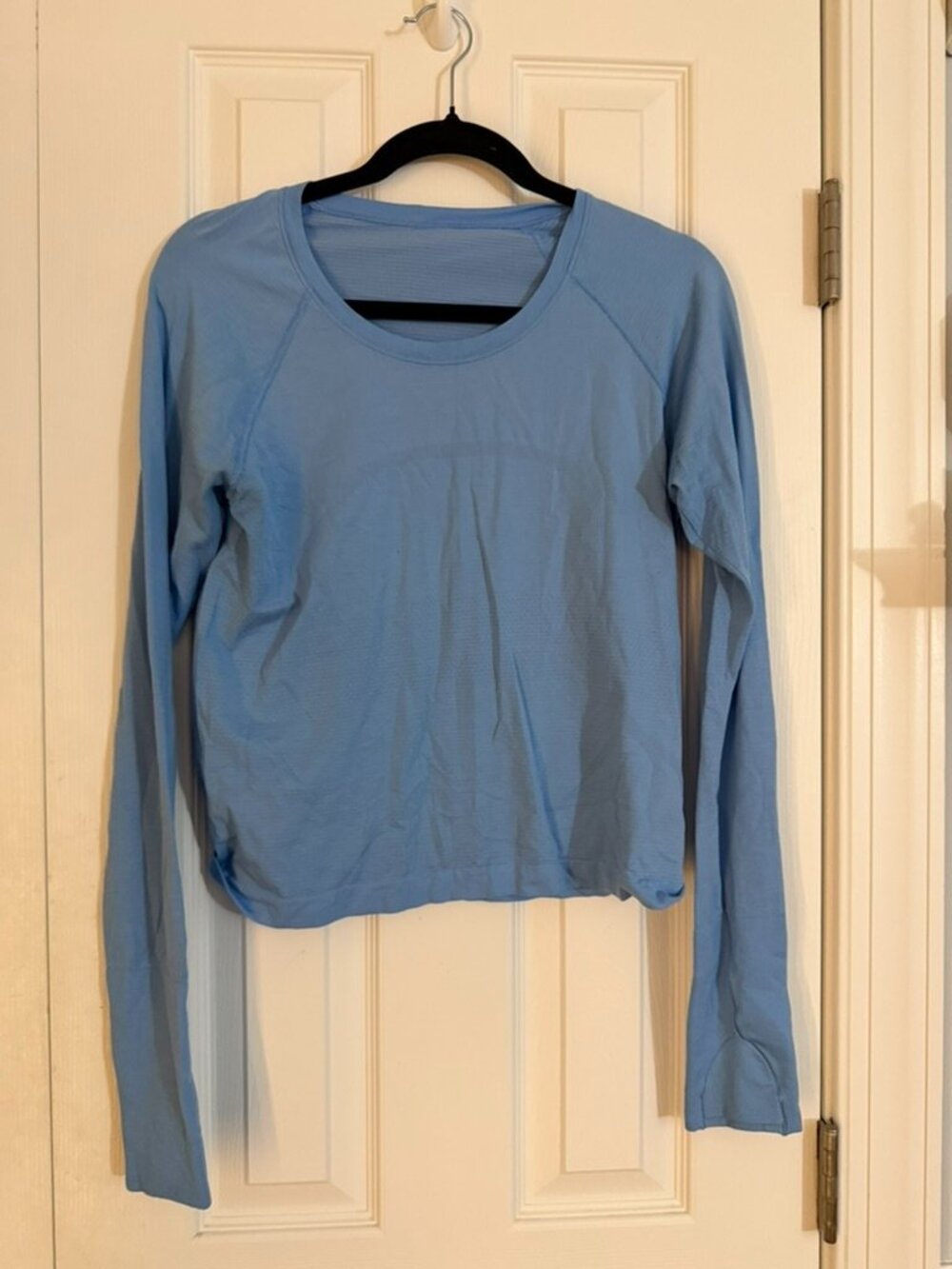 Lululemon Swiftly Tech Cropped Long-Sleeve Shirt 2.0 Size 12